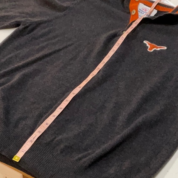 Thomas Dean Collegiate Quarter-Zip Texas - Picture 10 of 11